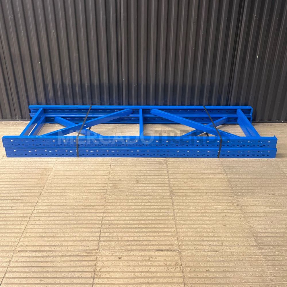 Estante Metálico 200x200x60cm para 800kg