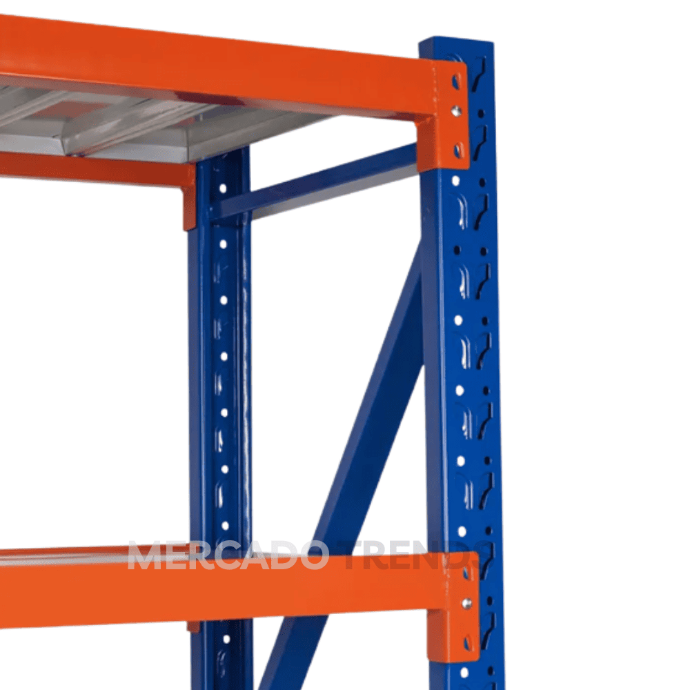 Estante Metálico 200x150x50cm para 400kg