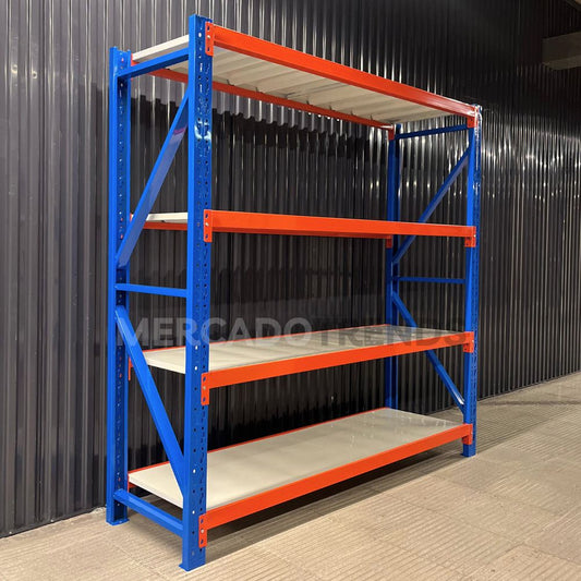 Estante Metálico 200x200x60cm para 800kg