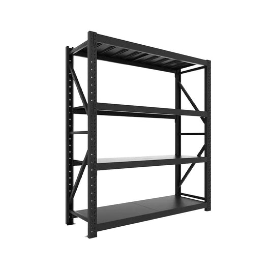 Estante Metálico 200x150x50cm para 400kg | Negro Matte portada