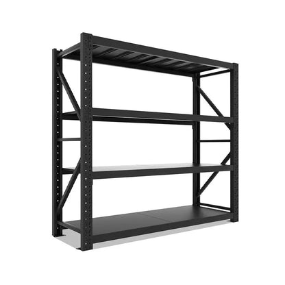 Estante Metálico 200x200x60cm para 800kg | Negro portada
