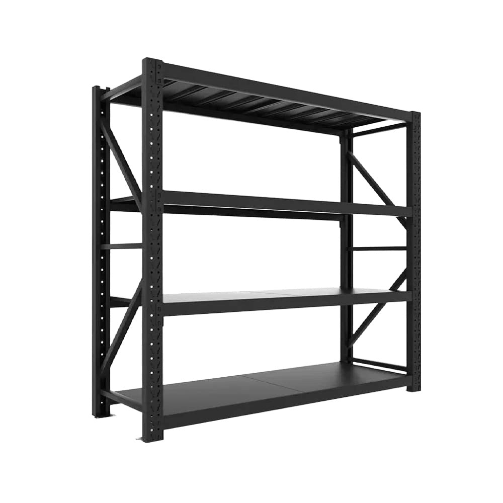 Estante Metálico 200x200x60cm para 800kg | Negro portada