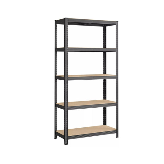 Estante Metálico Gris 180x90x45 | 5 niveles | 375kg portada