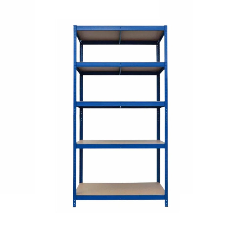 Estante Metálico 180x90x45 Azul | 5 niveles | 375kg
