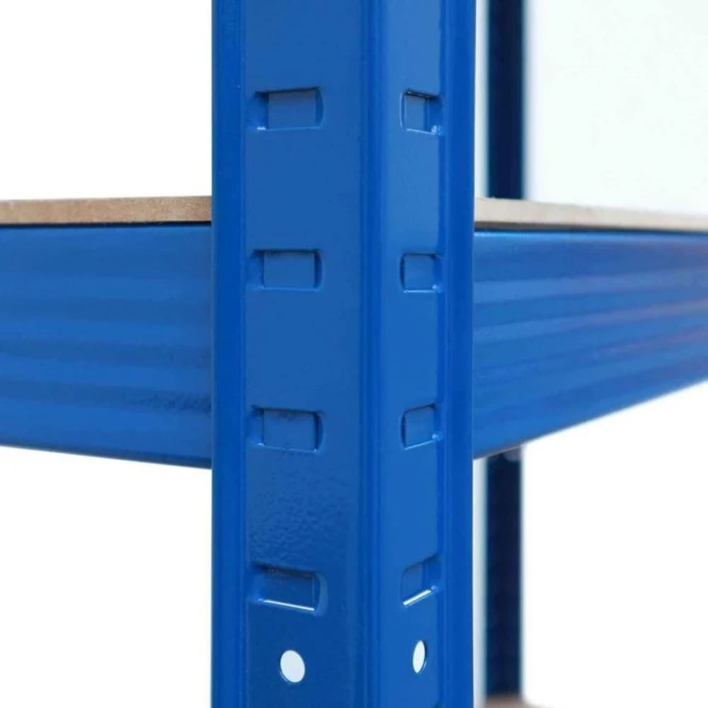Estante Metálico 180x90x45 Azul | 5 niveles | 375kg
